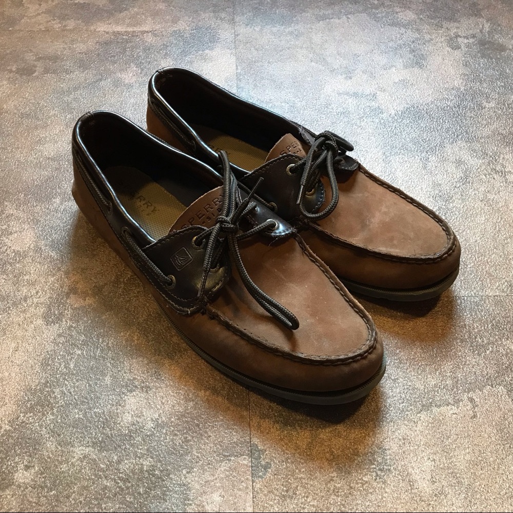 Brown Sperry Top Sider Boat Shoes